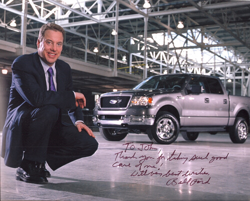Autographed Picture of William Ford